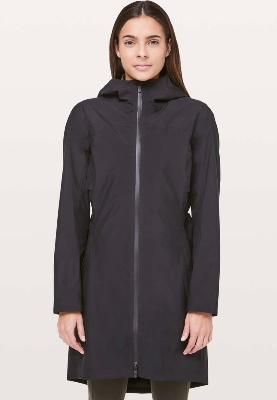 Lululemon Rain Rebel Waterproof Jacket size 6 $228 Black